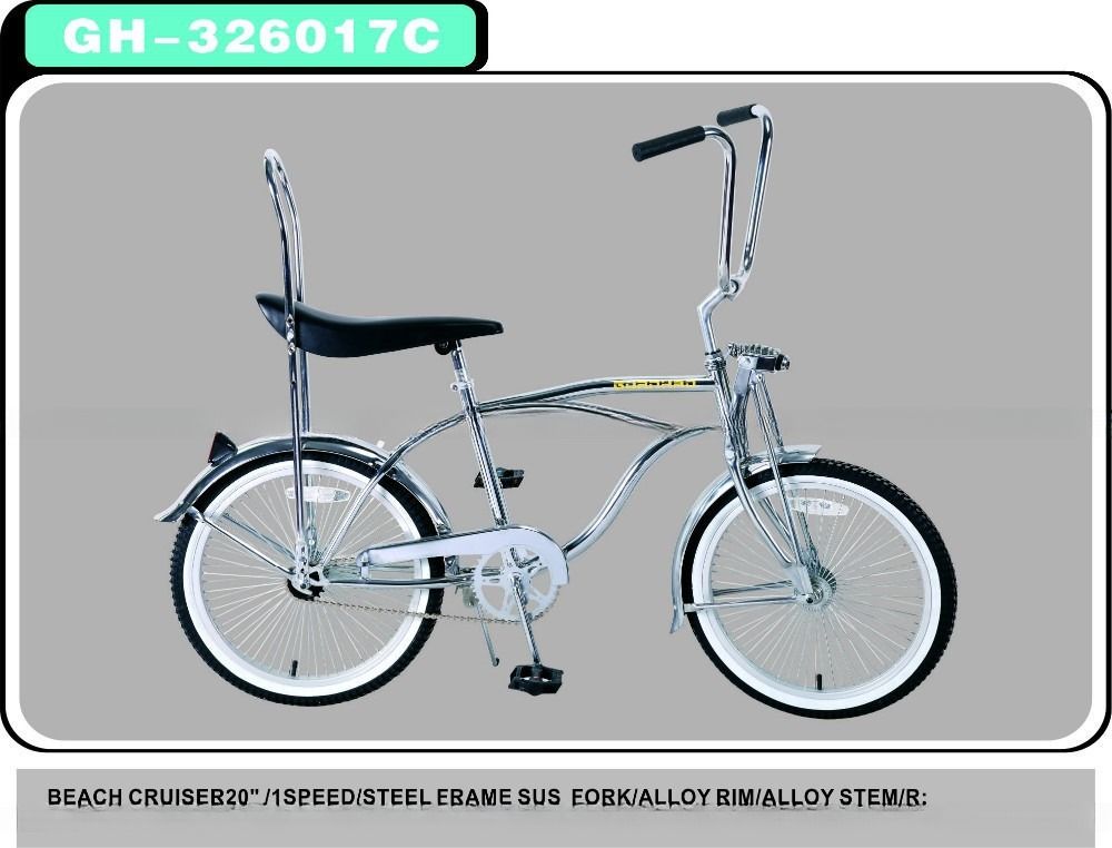 Gloss Weight 12kg 20&quot; Low Rider Bike Small Beach Cruiser Bicycle for Purchase