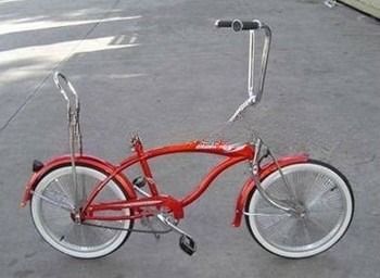 Steel Frame Material 20 Coaster Brake Red Lowrider Bike Bicycle with YS-Color Pantone