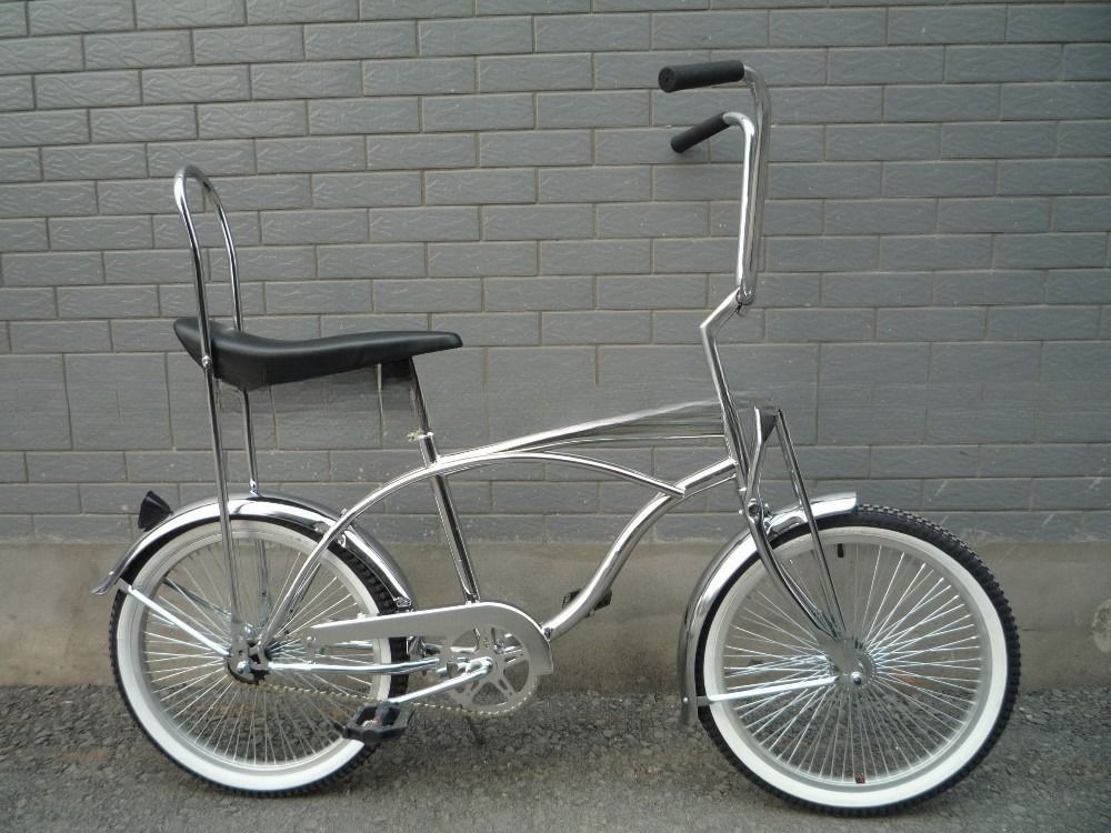 ISO9000 Certified Low Rider Cruiser Bike Bicycle GHAO 20 inch with Hi-Ten Steel Frame