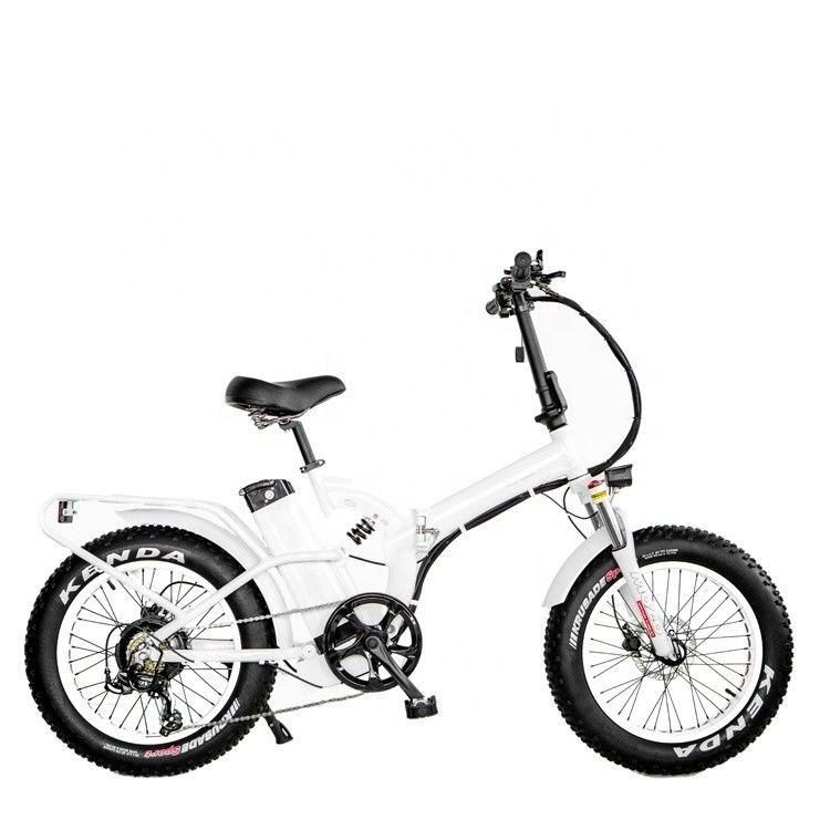 48V 1000W 13AH Lithium Battery Big 4.0 Fat Snow Tire Electric Folding Bike for USA Market