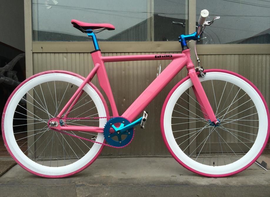 700C Fixed Gear Bike with Front Caliper Brake Aluminium Alloy Frame and Single Speed