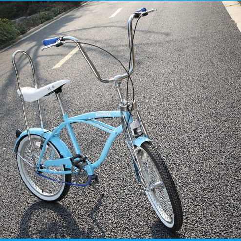 White Color 20inch Beach Cruiser Bike Aluminum Alloy Rim Material 15KGS Gross Weight