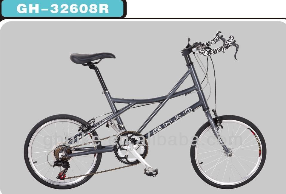 14 Speed 20 inch Mini Road Bike Bicycle with Double Wall Aluminium Rim and Foldable
