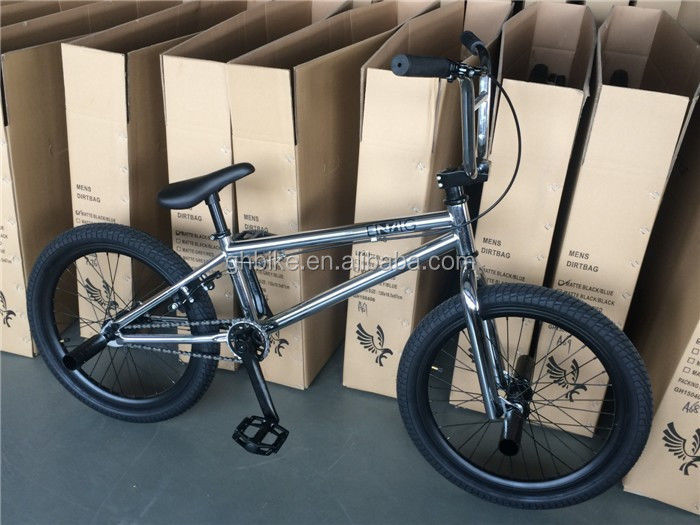 Steel Fork Material and 20&quot; Wheel Size BMX Bicycle with Chrome Steel Frame