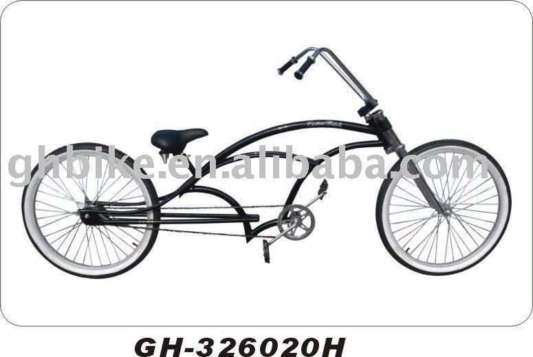 Men's 26'' Low Rider Bicycle Beach Cruiser Bicycle Passed CE for by Steel Fork