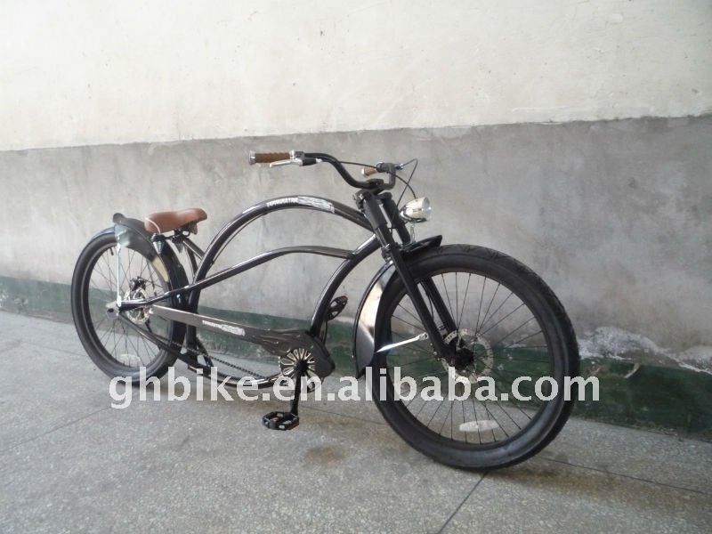 26&quot; Men and Lady Fashion Chopper Beach Cruiser Bike with Aluminum Alloy Rim Material