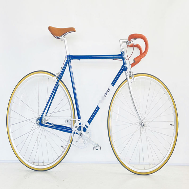 Ride in Style Men's Vintage Single Speed Bicycle with Steel Fork and Kenda 700C Tires