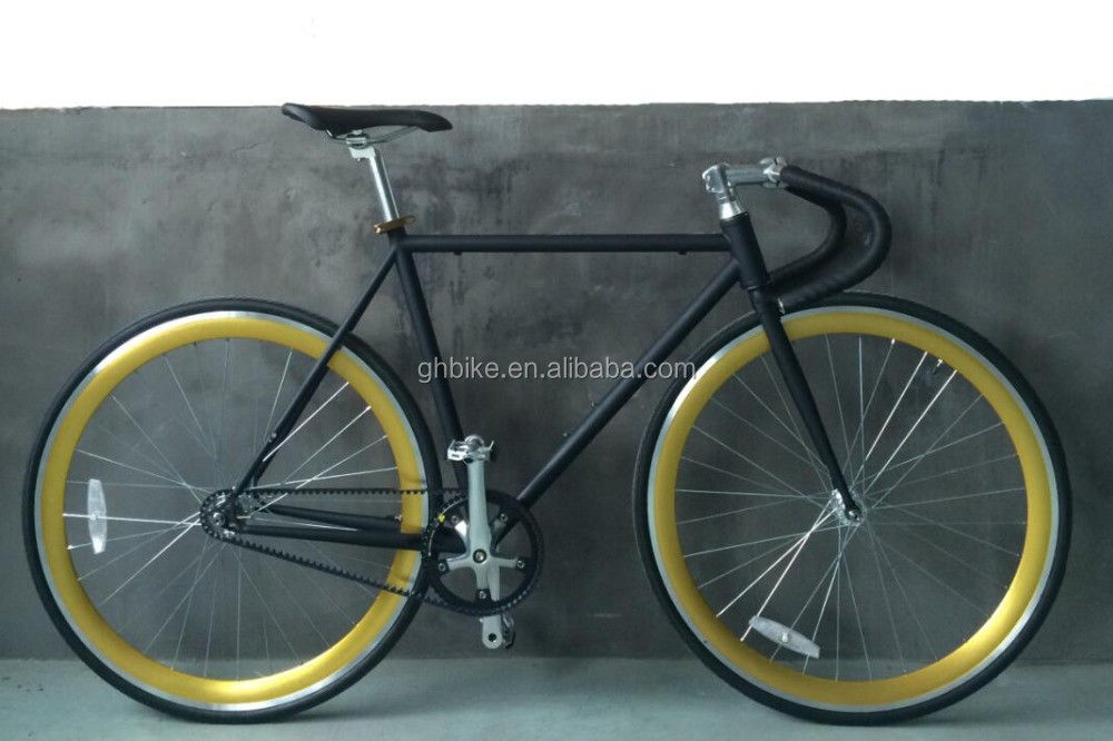 Alloy Pedal 2016 High End Men Style 700C Single Speed Belt Drive Road Bike/Fixie Bike in Any Color