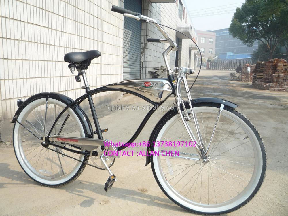 Popular Girls Beach Cruiser Bike with Steel Frame and Shimano Nexus 3 Speed Gear