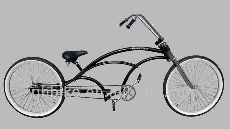 Order 26'' Long Beach Cruiser Bike Bicycle Chopper Cruiser Cycling Man's Beach Cruiser