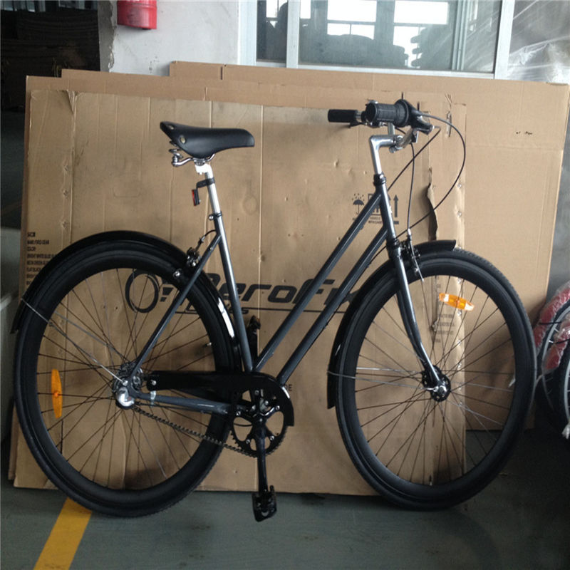 3 Speed Step Through Lady Women City Cruiser Retro Bicycle 1.7m Length Vintage Style