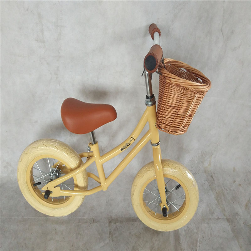 Steel Fork Material Banwood Retro Kids Balance Bike 12 Customize and with 12 Inch