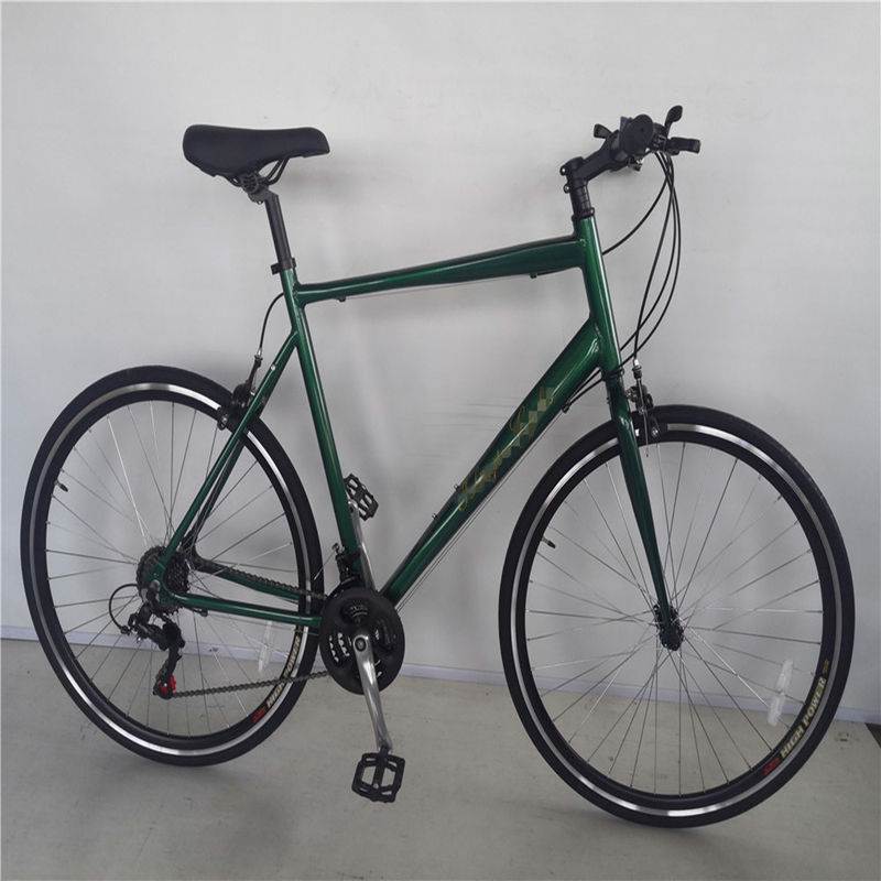 21 Speed Aluminum Frame Cruiser Adult Road Men's Bicycle with Front and Rear V Brake