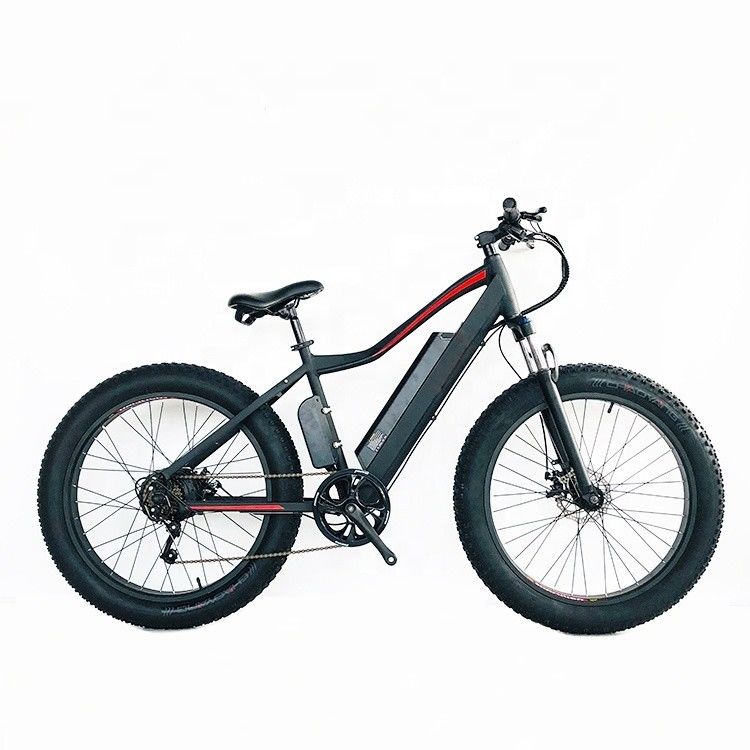 48V 500W 14AH Lithium Battery Electric Mountain Fat Tire Snow Bike for USA Market