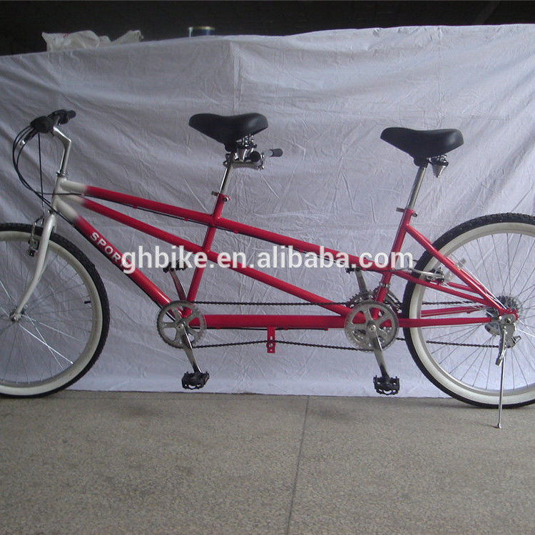 Aluminum Alloy Rim Material 26&quot; Low Rider Tandem Bike for 2 or 3 Persons Alloy Crank