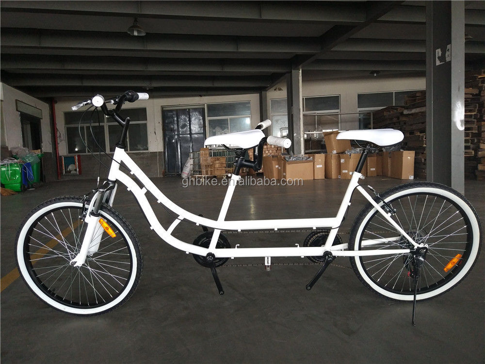 Alloy Rim 26&quot; Low Rider Tandem Bike for 2 or 3 People Front V Brake and Affordable