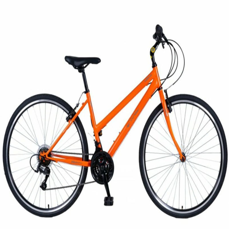 21 Speed Step Through Women Cycle Urban Lady City Hybrid Bike with Double V Brake