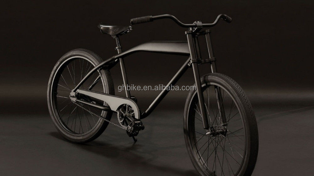 26&quot;x3.0 Tyre Single Speed Man Beach Cruiser Bicycle with Chopper Style Handlebars