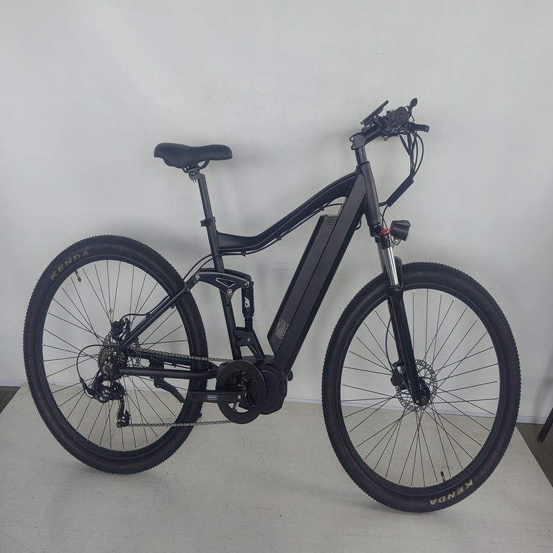 Kenda Tire 29 inch Full Suspension Frame Electric Mountain Bike with 48V 1000W Motor