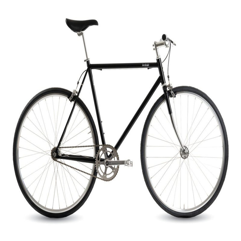 4130 Chromoly Single Speed Retro Mens Step Through City Cruiser Bike with 700C Wheel Size
