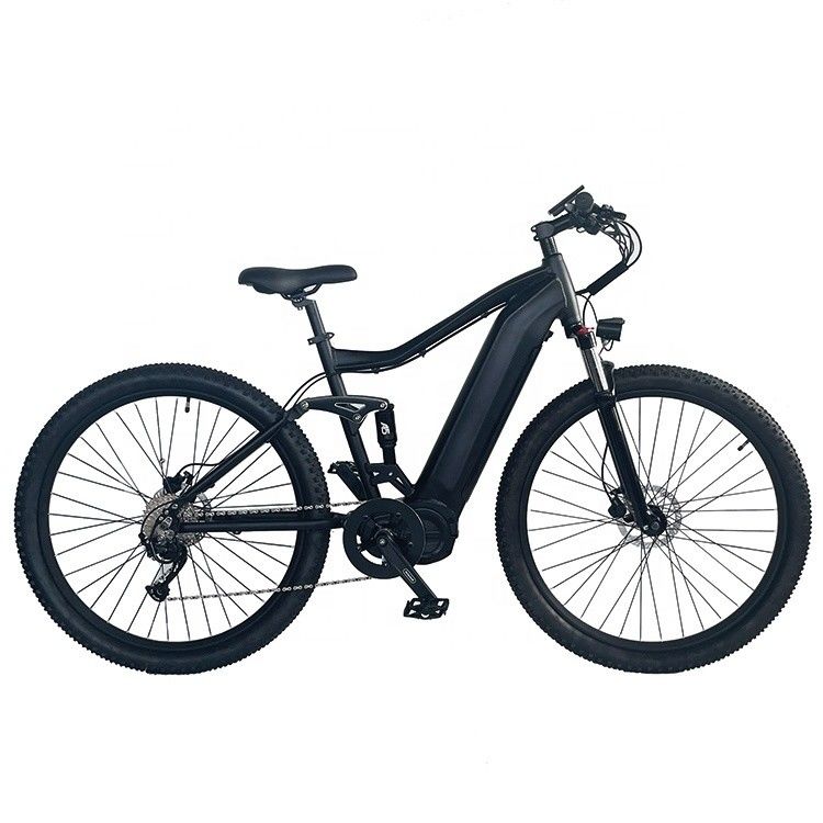 27.5&quot; 1000W Lithium Battery Electric Mountain Bike with 9 Speeds and Full Suspension