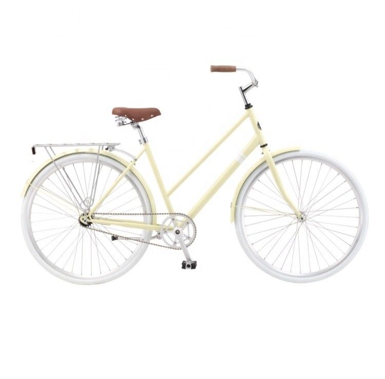 26&quot; Lady City Bike with Hi-Ten Steel Frame Coaster Brake Rear Rack and OEM/ODM Options