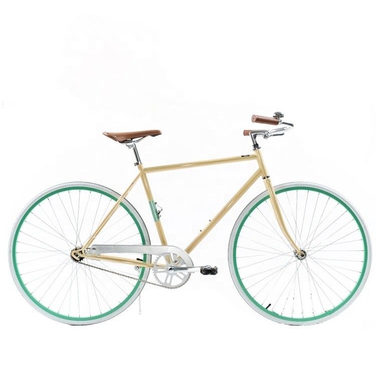 Hard Frame 1.8m Length CE Coaster Brake Single Speed Hybrid City Bike for Adult Men