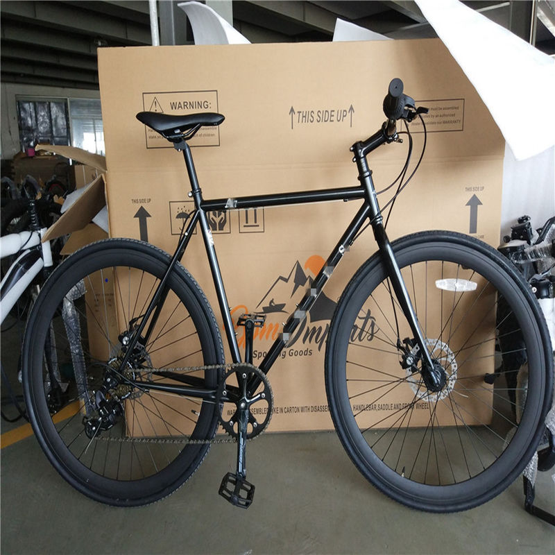 13kg 28&quot; Wheel Size Chromoly Bike Frame 4130 City Cruiser Men Bike 7 Speed Urban Cycle Hybrid 700c Bicycle