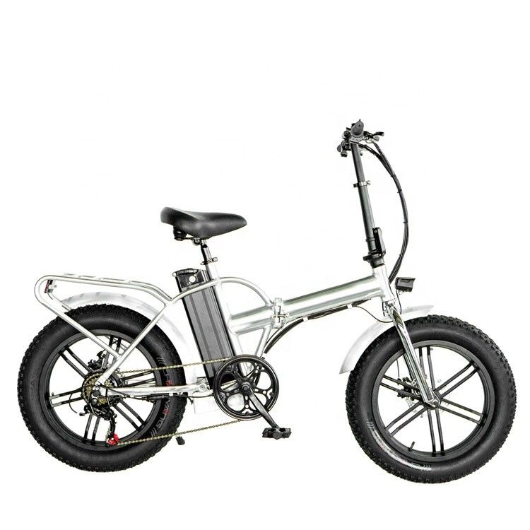 48V 13AH 750W Electric Folding Bike with 20&quot; Foldable Frame and Magnesium Alloy Wheelset