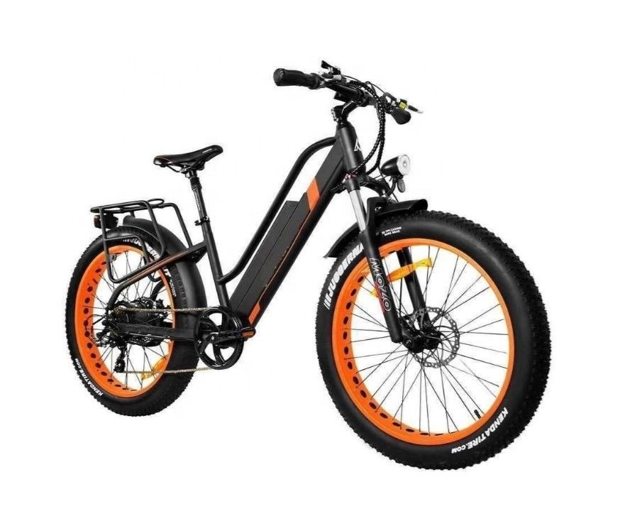 26&quot; Wheel Size 48V 750W A2B CE UL2849 OEM EN15194 17AH Aluminum SNOW 4.0 Big Fat Tire Electric Hybrid Ebike