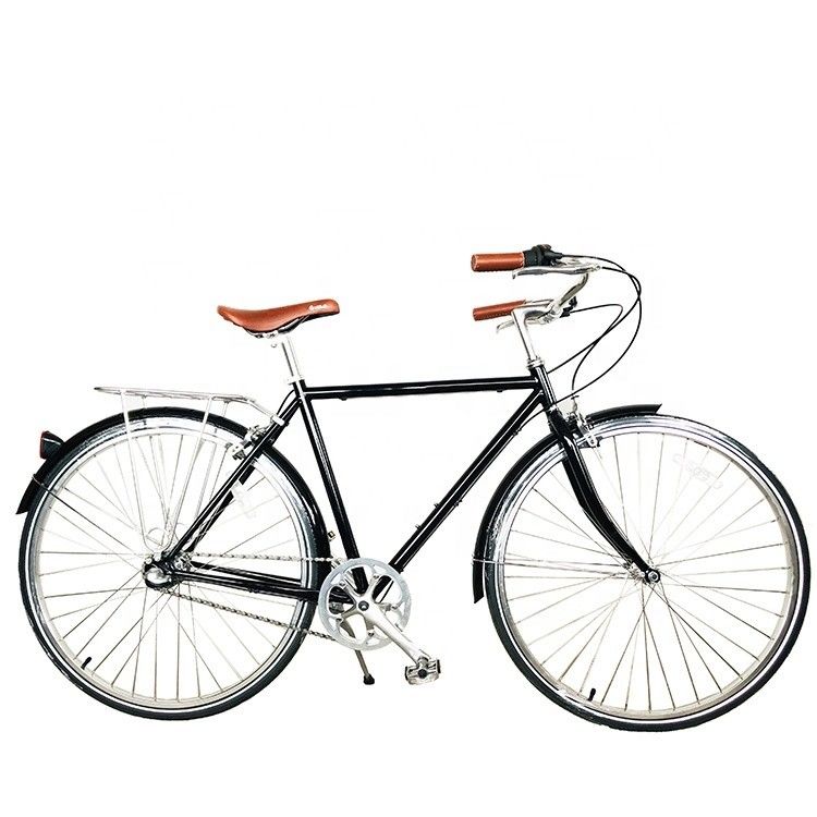 26 Inch CE Adult Men City Bike with Shimano Inner 3 Speeds Gears Ordinary Pedal