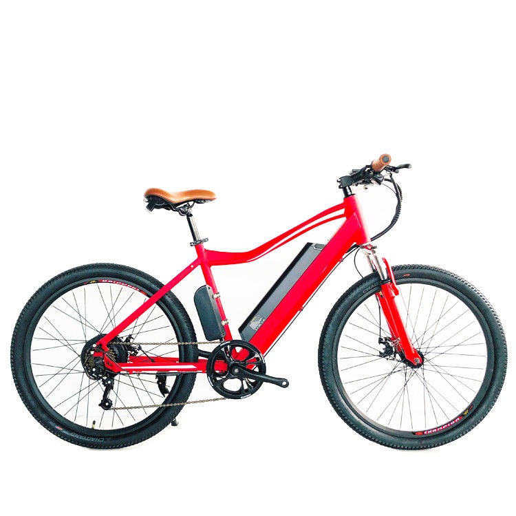 Europe Market 26&quot; Electric Mountain Bike with Aluminum Frame and 17AH Lithium Battery in Down Tube Position