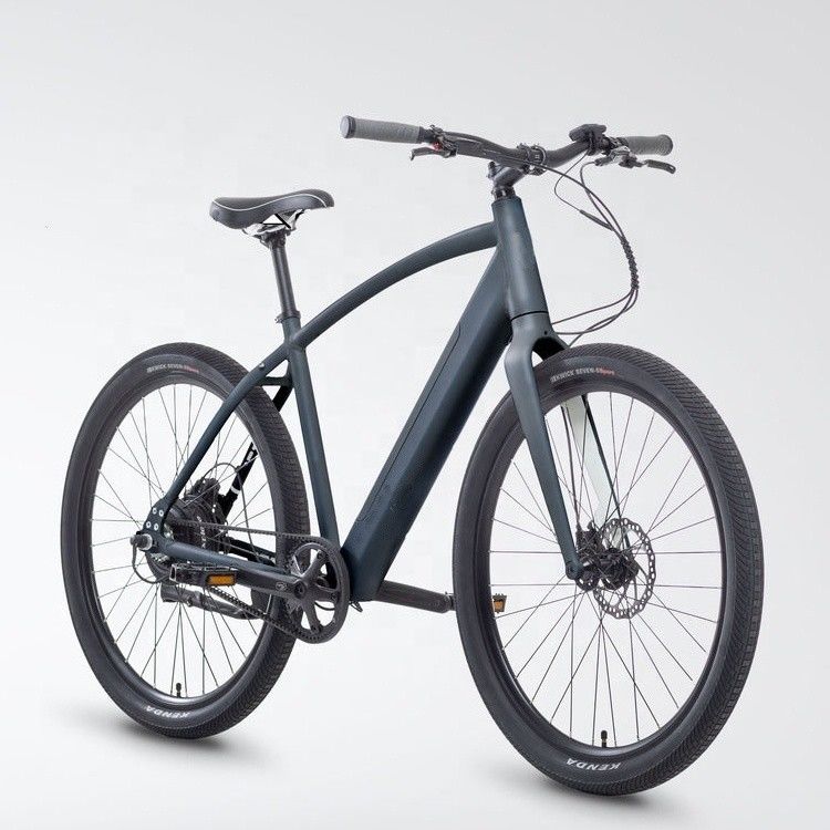 Single Speed 700C CE OEM CPSC 36V 350W Aluminum Frame Electric City Bike for Adult Men