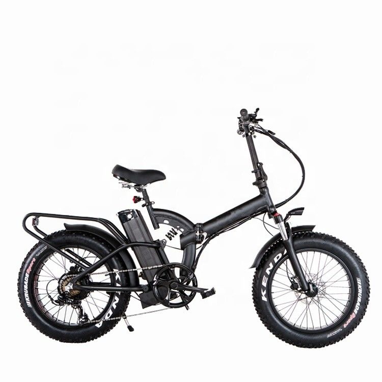 48V 21AH Full Suspension 1000W 20&quot; Electric Bicycle with Disc Brake and Rear Hub Motor