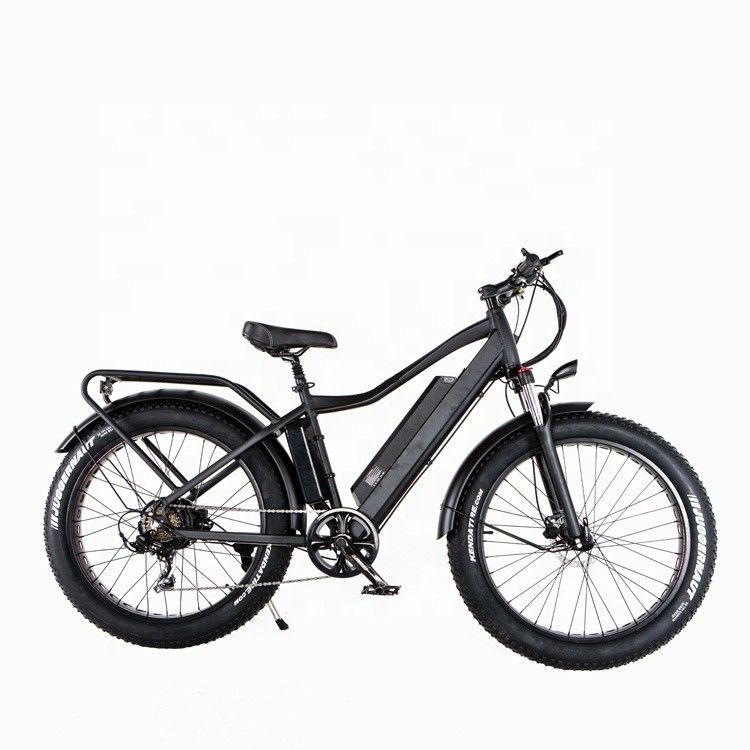 Snow 26&quot; 52V 1000W Electric Mountain Bike with 7 Speed Gears and 17AH Lithium Battery