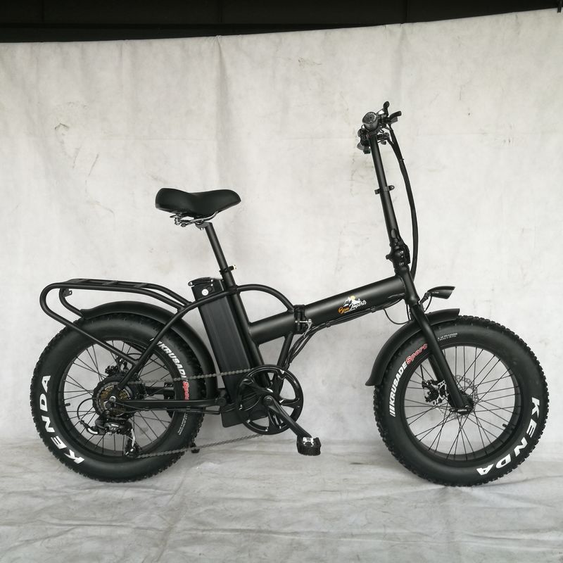 20 Inch 48V 500W 750W 1000W Electric Folding Bike with Fat Tire Max Speed 30-50Km/h