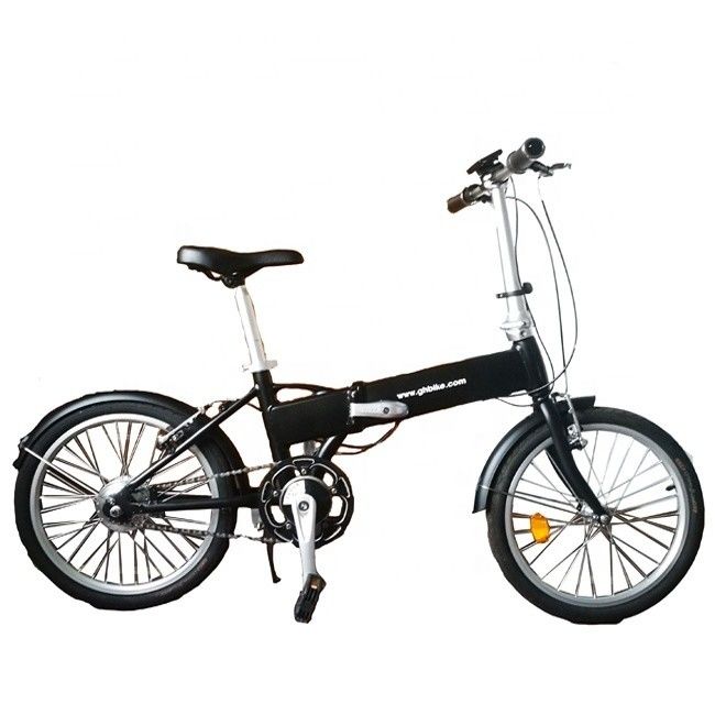 16&quot; Mini Folding Bike with 24V 250W Motor and 10AH Lithium Battery Gears Single Speed