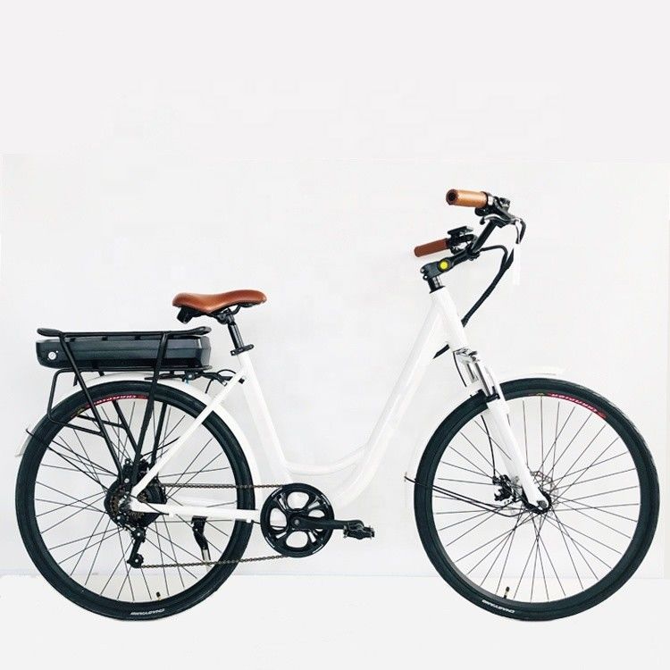 26&quot;*1.95 Kenda Tire 28&quot; 36V350W 28KM/H 14AH Lithium Battery OEM/ODM EN15194 Women Electric City Bicycle