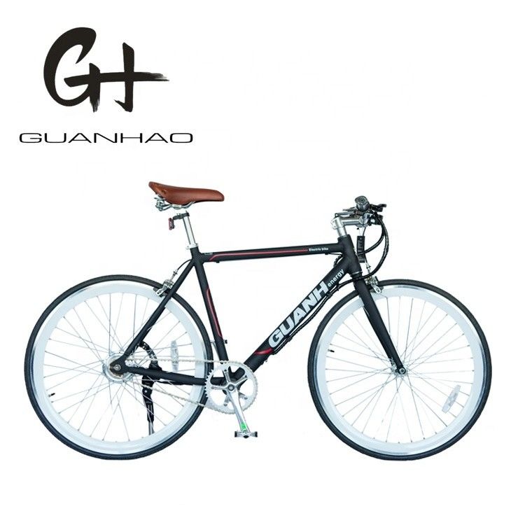 700C Aluminum Electric Bike CE EN15194 Certified 36V 350W Motor 10.8AH Hidden Lithium Battery