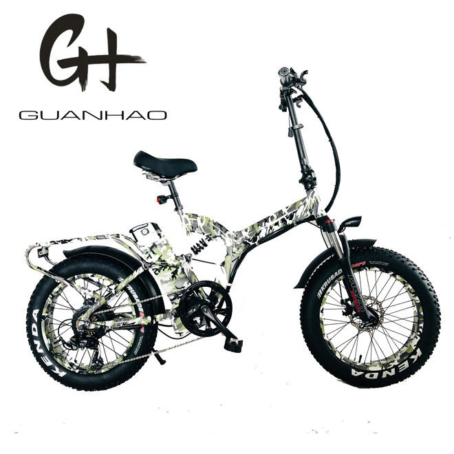 20inch Electric Snow Tire Bike with 750W Rear Hub Motor and 48V30AH Lithium Battery