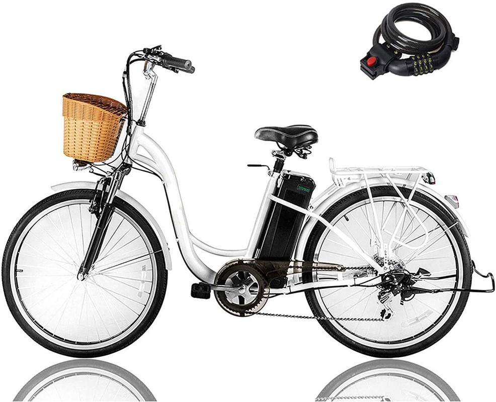 26&quot; Wheel Size 6S 250W E-bike Electric Women City Bicycle Powered by Lithium Battery