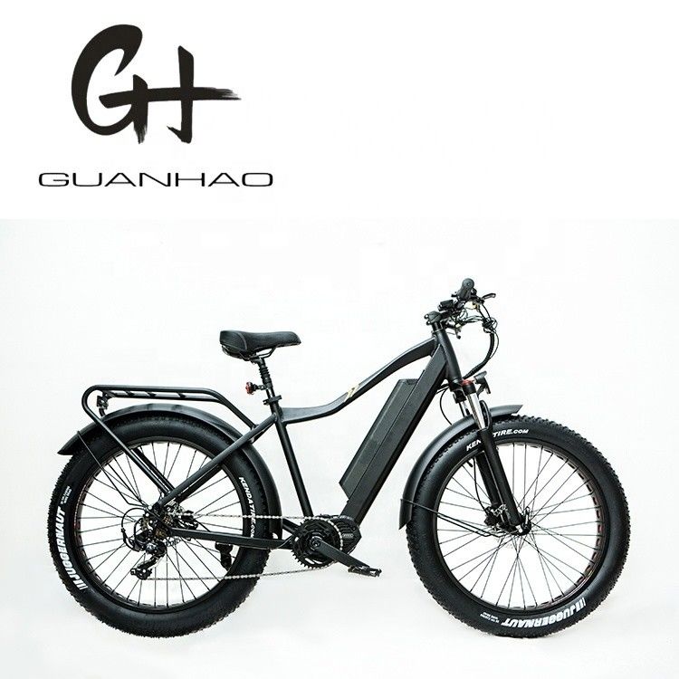 26inch CE CPSC TUV BaFang G521 M600 500W SM 48V 17AH Battery Fat Tire Mountain EBIKE