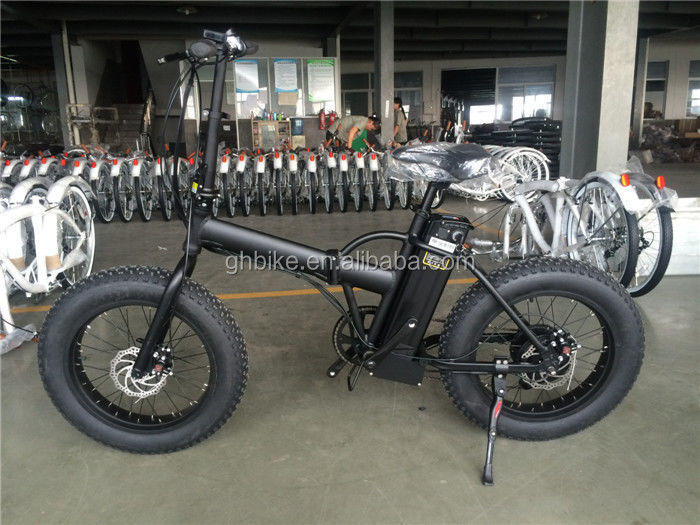 Advanced Disc Brake Folding Fat Tire E-Bike 20 4.0 Electric Bicycle with 23kg Weight