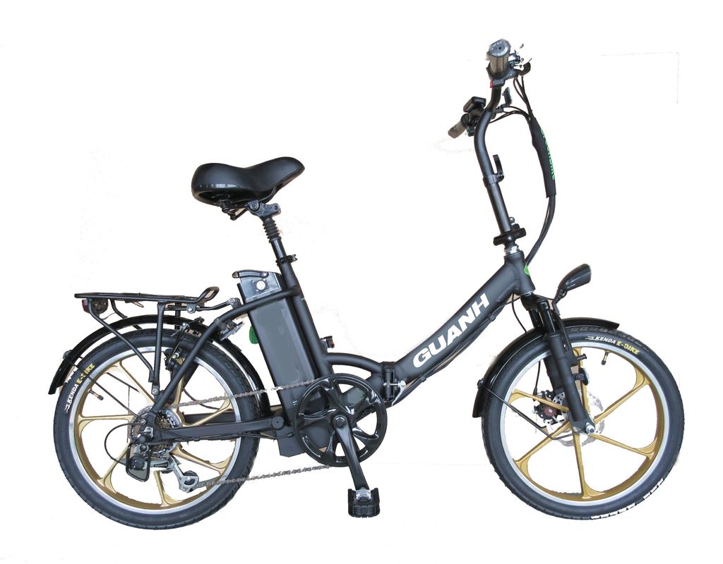 Folding Electric Bike for Israel Green Bike 350W Mag Wheel 36V Voltage 7 Speed Gears