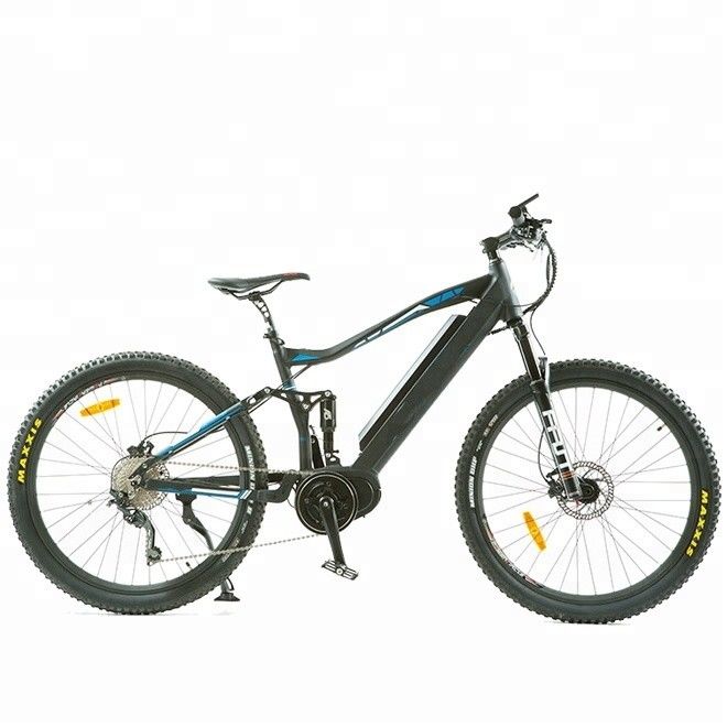 48V 1000W BAFANG Motor Power Aluminum Alloy Full Suspension MTB Electric Mountain Bicycle