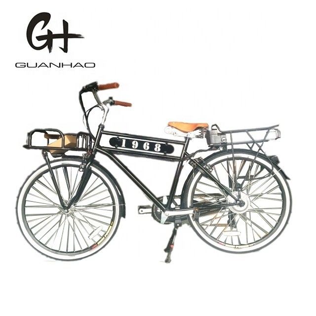 ALuminium Hub 28inch 36V 15AH Cargo Tradition Vintage Classic Men 250W PAS E-bicycle