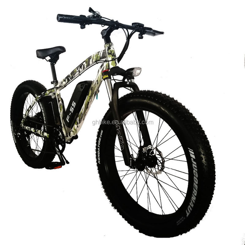 26inch 750W Camouflage Army Color Snow Electric Bicycle 48V NO Foldable