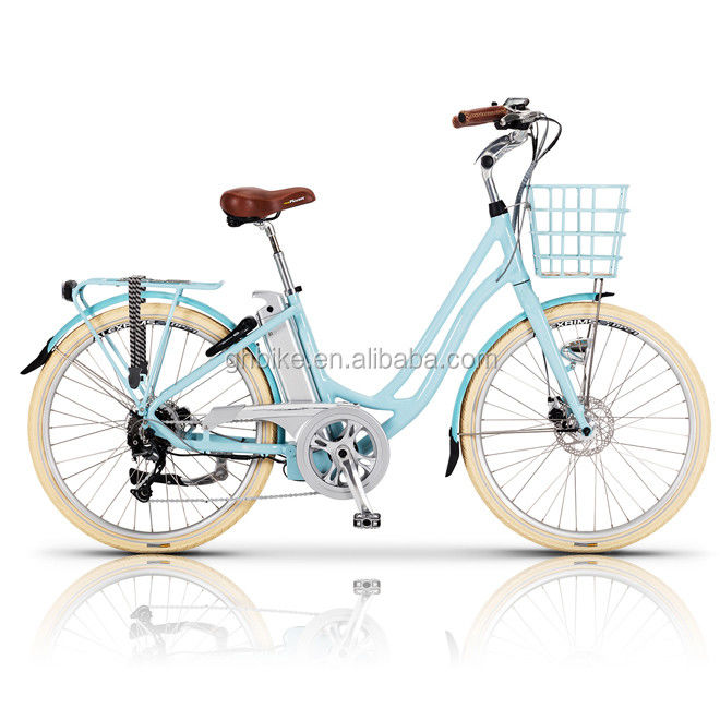 Ladies Beach Cruiser Vole Kensington Electric Bike with 48V Voltage and Aluminium Frame