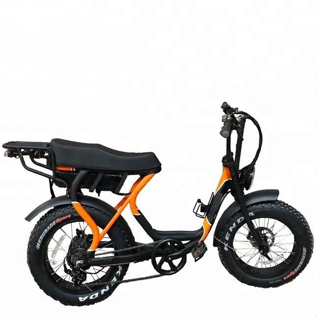 750W Brushless Motor Folding Fat E-Bike with 20inch Tire Big Power and Compact Size